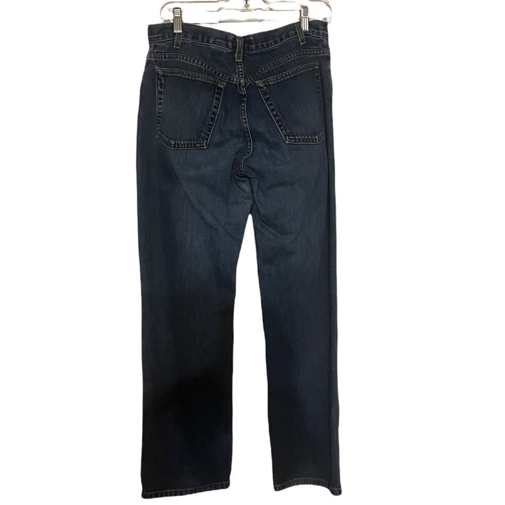 J Crew Button Fly Flare Leg 29.5" Inseam, High Rise Jeans Sz 10 EUC - Picture 2 of 11